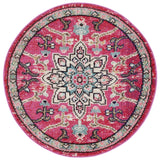Safavieh Madison 3'-0" x 3'-0" Rug in Fuchsia / Blue