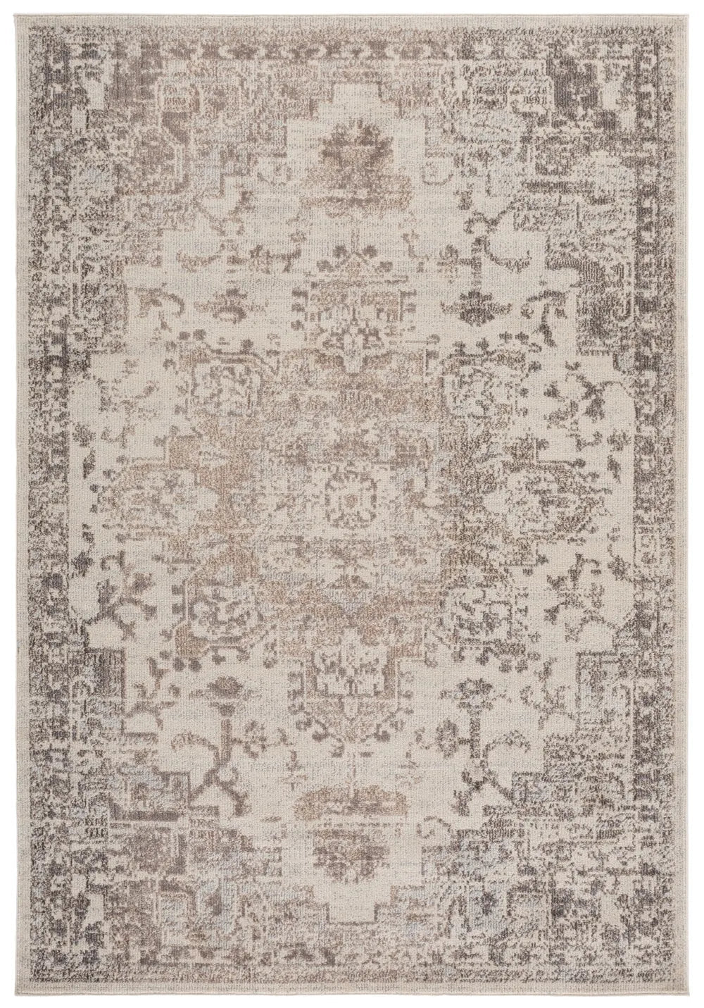 Safavieh Madison 5'-3" x 7'-6" Rug in Ivory / Beige Grey