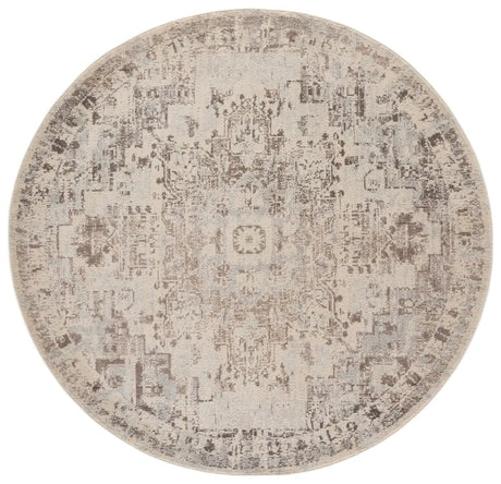 Safavieh Madison 6'-7" x 6'-7" Rug in Ivory / Beige Grey