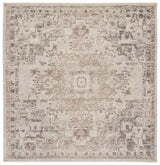Safavieh Madison 6'-7" x 6'-7" Rug in Ivory / Beige Grey