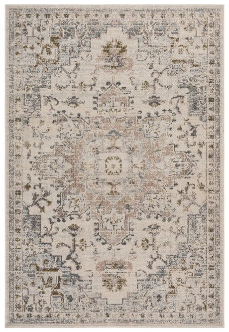 Safavieh Madison 5'-3" x 7'-6" Rug in Ivory / Grey Gold