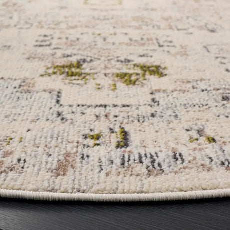 Safavieh Madison 6'-7" x 6'-7" Rug in Ivory / Grey Gold