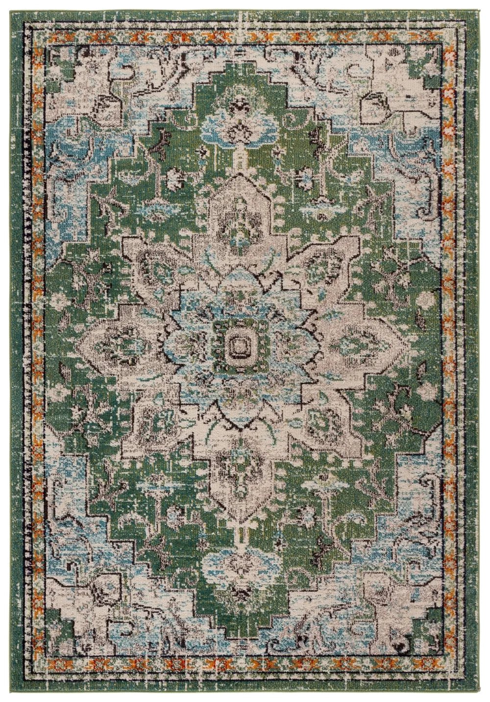Safavieh Madison 5'-3" x 7'-6" Rug in Sage / Blue