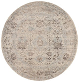 Safavieh Madison 6'-7" x 6'-7" Rug in Ivory / Beige Grey