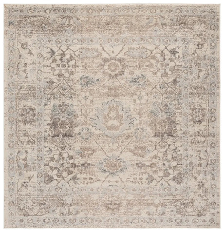 Safavieh Madison 6'-7" x 6'-7" Rug in Ivory / Beige Grey