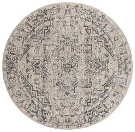 Safavieh Madison 6'-7" x 6'-7" Rug in Ivory / Grey