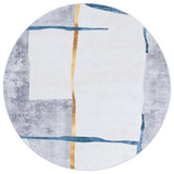 Safavieh Malibu 6'-0" x 6'-0" Rug in Grey / Light Grey