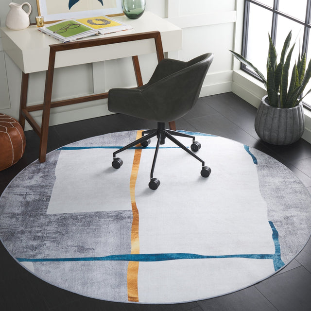 Safavieh Malibu Mbu820F Grey/Light Grey Rug.