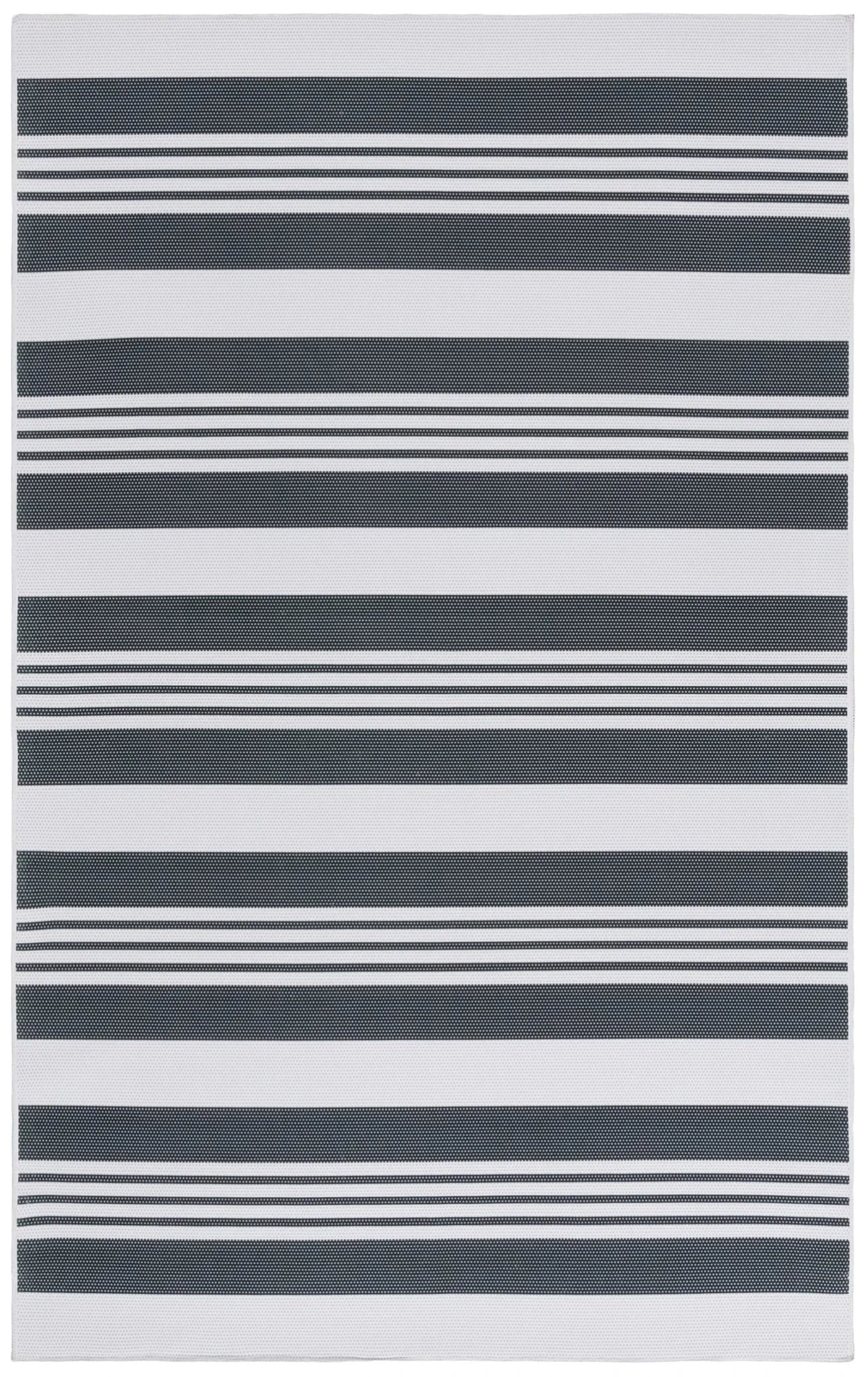 Safavieh Malibu 4'-0" x 6'-0" Rug in Dark Green / Grey