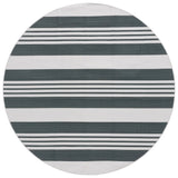 Safavieh Malibu 6'-0" x 6'-0" Rug in Dark Green / Grey