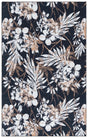 Safavieh Malibu 4'-0" x 6'-0" Rug in Black / Brown