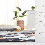 Safavieh Malibu 4'-0" x 6'-0" Rug in Black / Brown