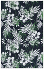 Safavieh Malibu 4'-0" x 6'-0" Rug in Black / Green