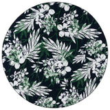 Safavieh Malibu 6'-0" x 6'-0" Rug in Black / Green