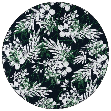 Safavieh Malibu 6'-0" x 6'-0" Rug in Black / Green