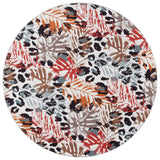 Safavieh Malibu 6'-0" x 6'-0" Rug in Ivory / Rust