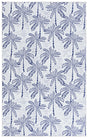 Safavieh Malibu 4'-0" x 6'-0" Rug in Ivory / Navy