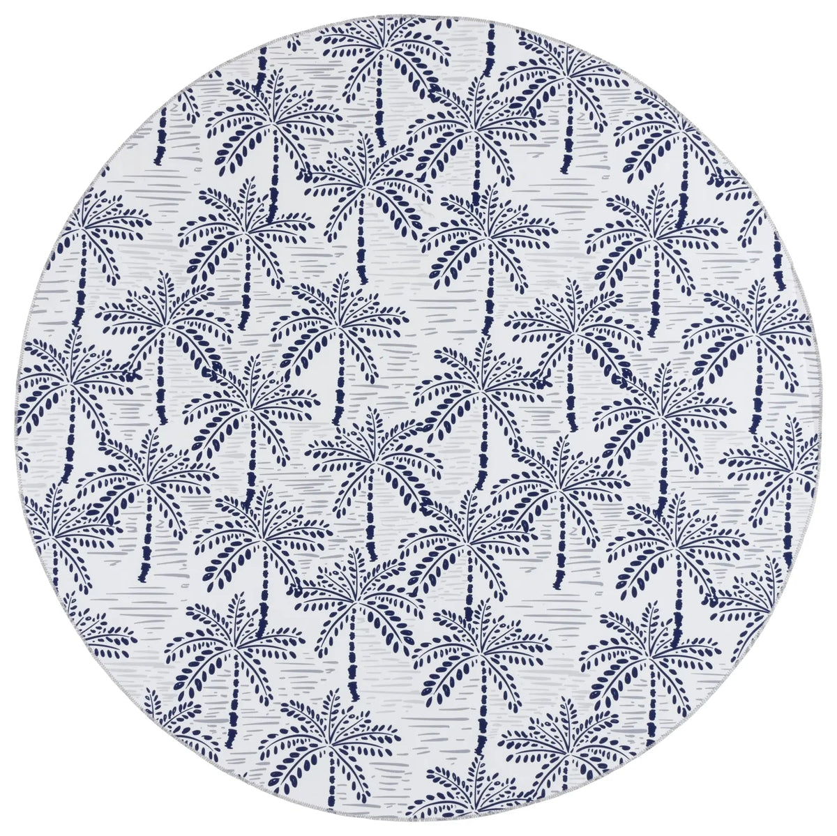 Safavieh Malibu 6'-0" x 6'-0" Rug in Ivory / Navy
