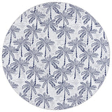 Safavieh Malibu 6'-0" x 6'-0" Rug in Ivory / Navy