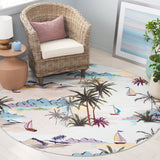Safavieh Malibu 6'-0" x 6'-0" Rug in Ivory / Taupe