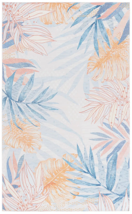 Safavieh Malibu 4'-0" x 6'-0" Rug in Light Blue / Beige