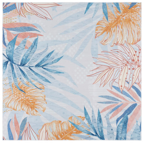 Safavieh Malibu 6'-0" x 6'-0" Rug in Light Blue / Beige