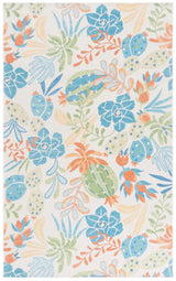 Safavieh Malibu 4'-0" x 6'-0" Rug in Beige / Blue