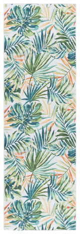 Safavieh Malibu 2'-6" x 8'-0" Rug in Ivory / Green