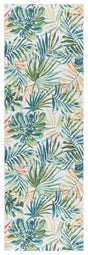 Safavieh Malibu 2'-6" x 8'-0" Rug in Ivory / Green
