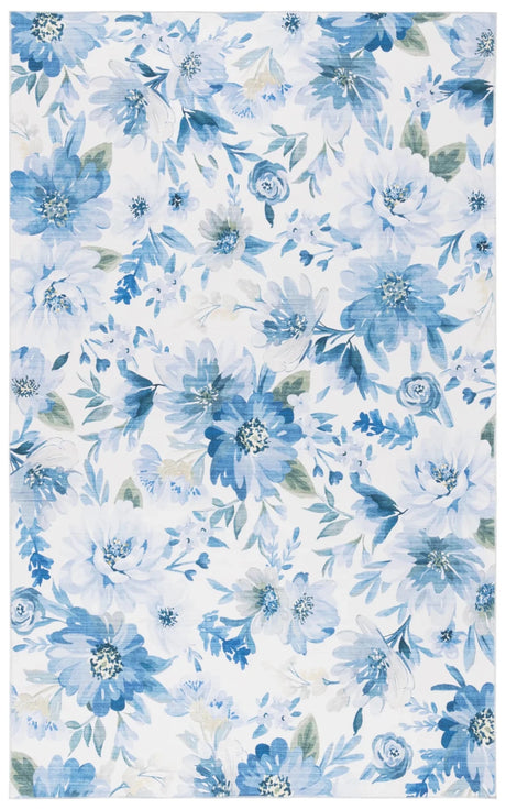 Safavieh Malibu 4'-0" x 6'-0" Rug in Light Blue / Blue