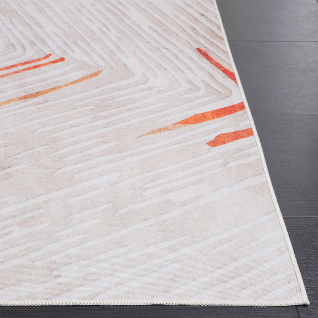 Safavieh Malibu Mbu873B Beige/Rust Rug.