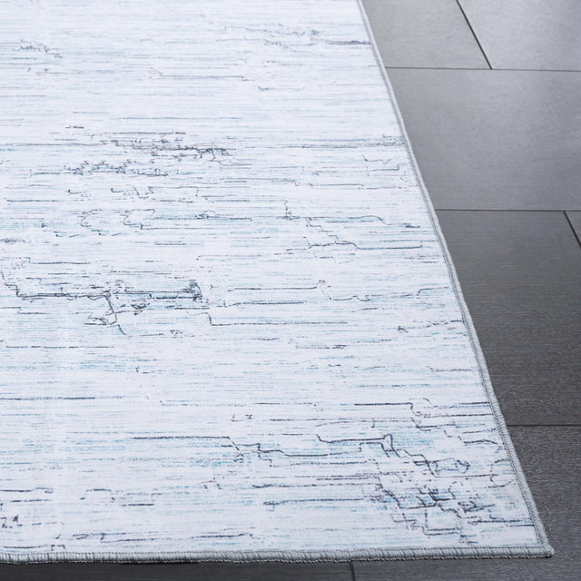 Safavieh Malibu Mbu914F Grey/Turquoise Rug.