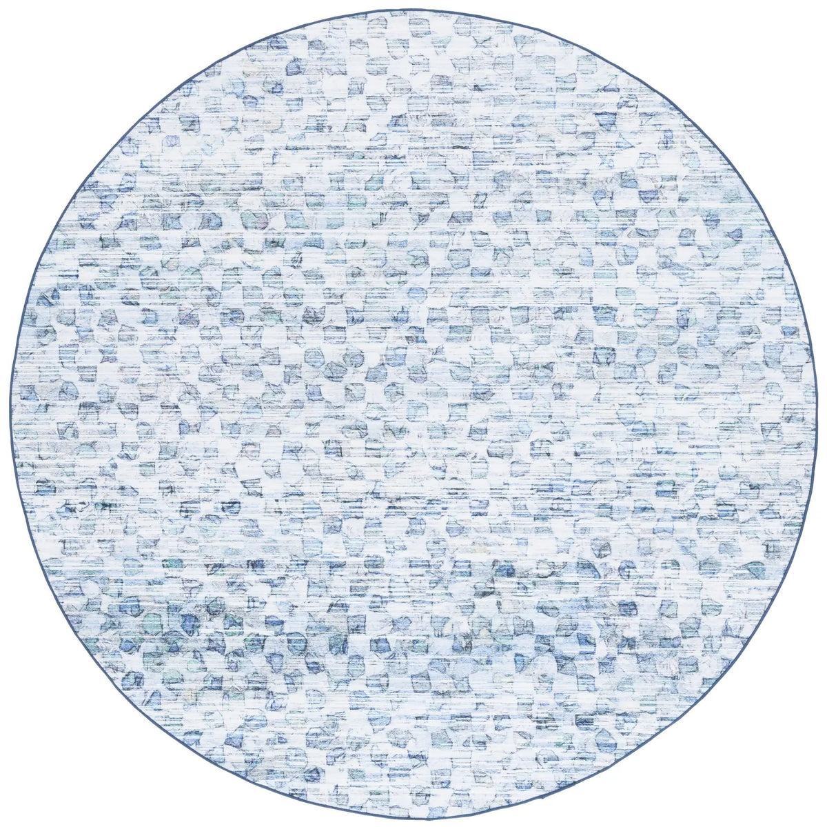 Safavieh Malibu 6'-0" x 6'-0" Rug in Grey / Aqua