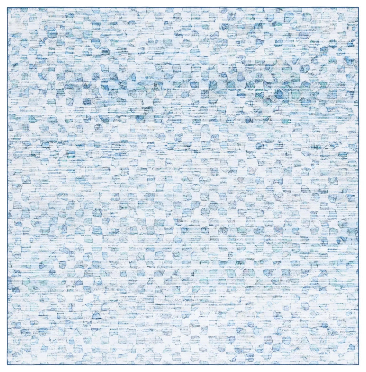 Safavieh Malibu 6'-0" x 6'-0" Rug in Grey / Aqua