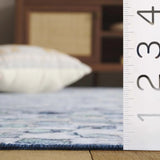 Safavieh Malibu 4'-0" x 6'-0" Rug in Grey / Aqua