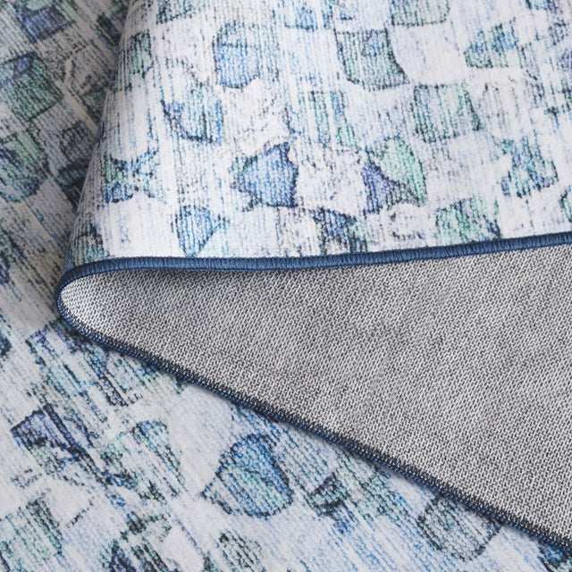 Safavieh Malibu Mbu917F Grey/Aqua Rug.
