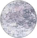 Safavieh Malibu 6'-0" x 6'-0" Rug in Plum / Black