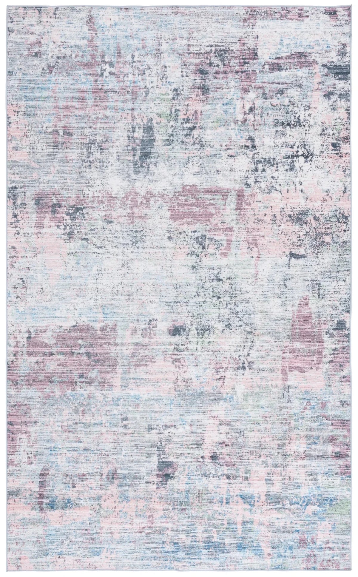 Safavieh Malibu 4'-0" x 6'-0" Rug in Plum / Green