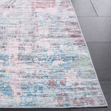 Safavieh Malibu 4'-0" x 6'-0" Rug in Plum / Green