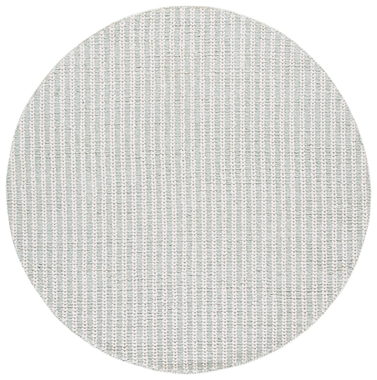 Safavieh Manhattan 6'-0" x 6'-0" Rug in Ivory / Sage