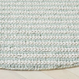 Safavieh Manhattan 6'-0" x 6'-0" Rug in Ivory / Sage