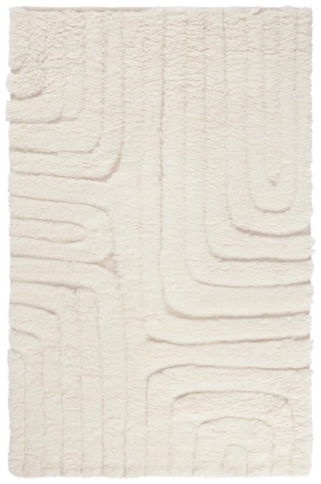 Safavieh Manhattan 4'-0" x 6'-0" Rug in Ivory