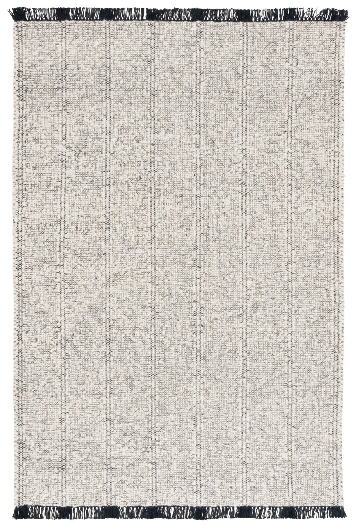 Safavieh Manhattan 4'-0" x 6'-0" Rug in Ivory / Black