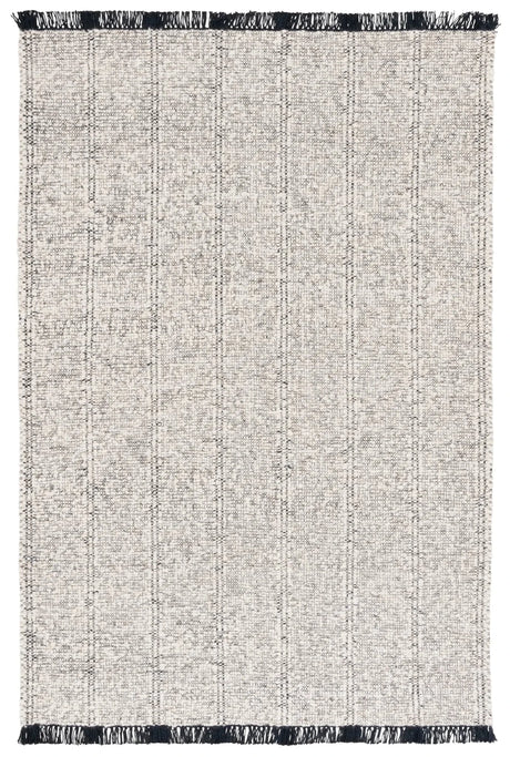 Safavieh Manhattan 4'-0" x 6'-0" Rug in Ivory / Black