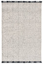 Safavieh Manhattan 4'-0" x 6'-0" Rug in Ivory / Black