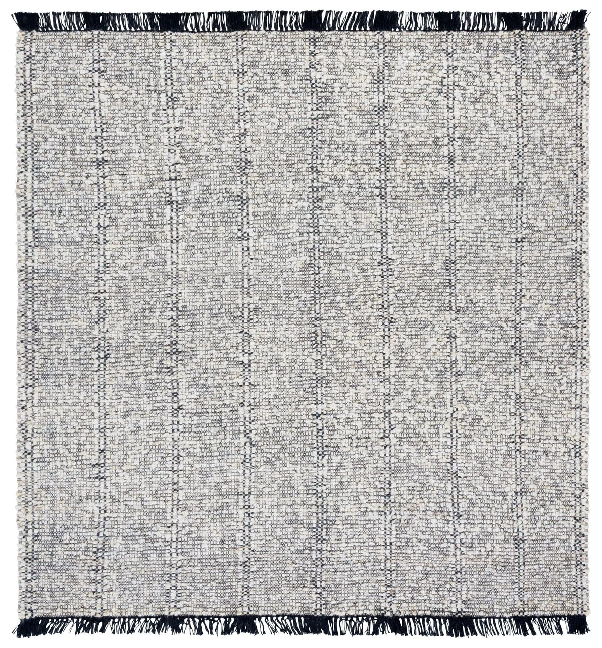 Safavieh Manhattan 6'-0" x 6'-0" Rug in Ivory / Black