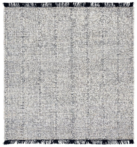 Safavieh Manhattan 6'-0" x 6'-0" Rug in Ivory / Black