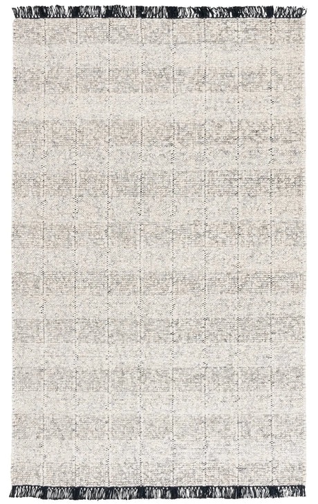 Safavieh Manhattan 4'-0" x 6'-0" Rug in Ivory / Black