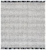 Safavieh Manhattan 6'-0" x 6'-0" Rug in Ivory / Black