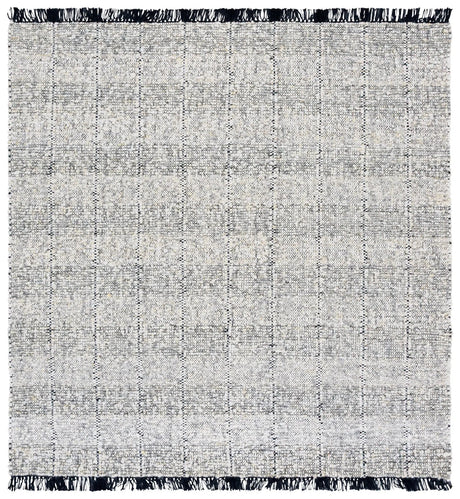 Safavieh Manhattan 6'-0" x 6'-0" Rug in Ivory / Black
